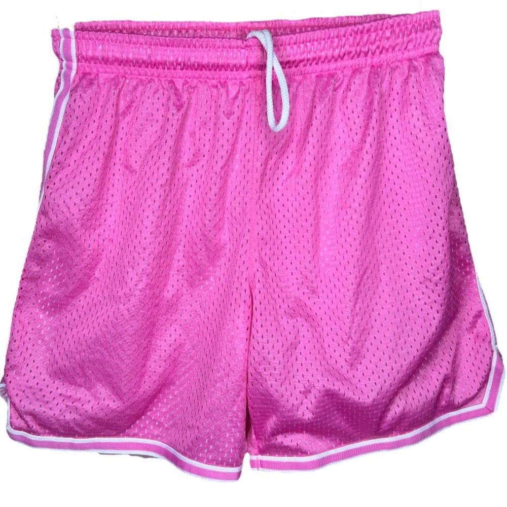 Soffe Pink Mesh Athletic Shorts